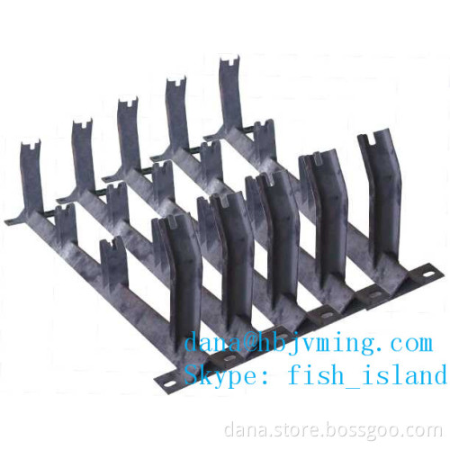 belt coneyor idler roller and frame